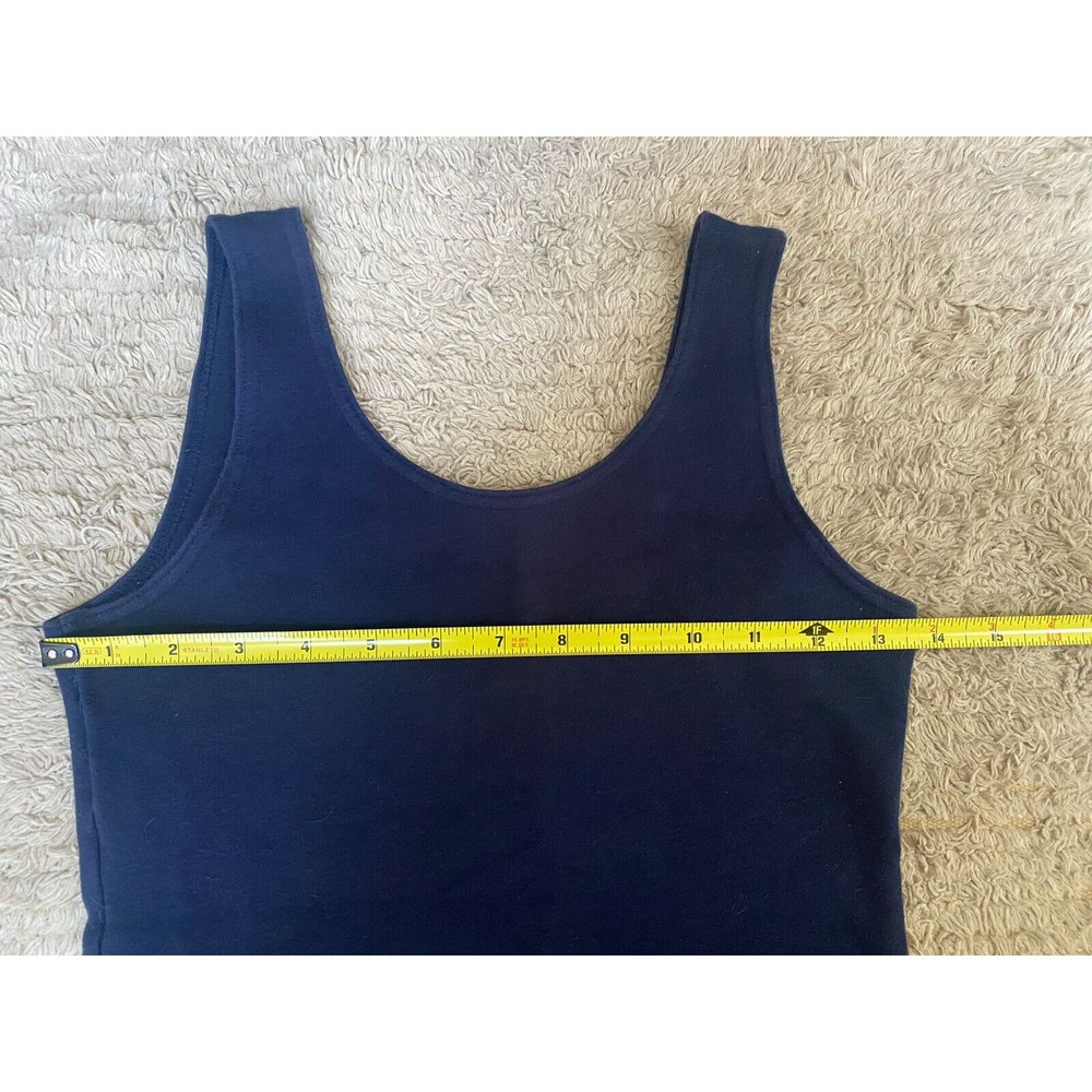 *TWO* 1990’s Commotion crop tops - Navy, Black, Size Medium - Picture 5 of 6
